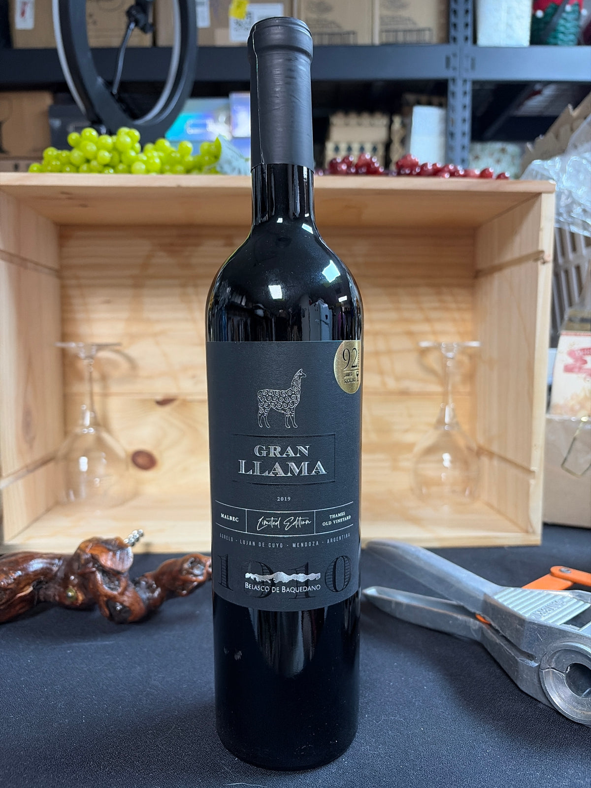 2019 Gran Llama Malbec Belasco