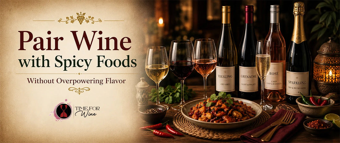 How To Pair Wine With Spicy Foods Without Overpowering Flavor