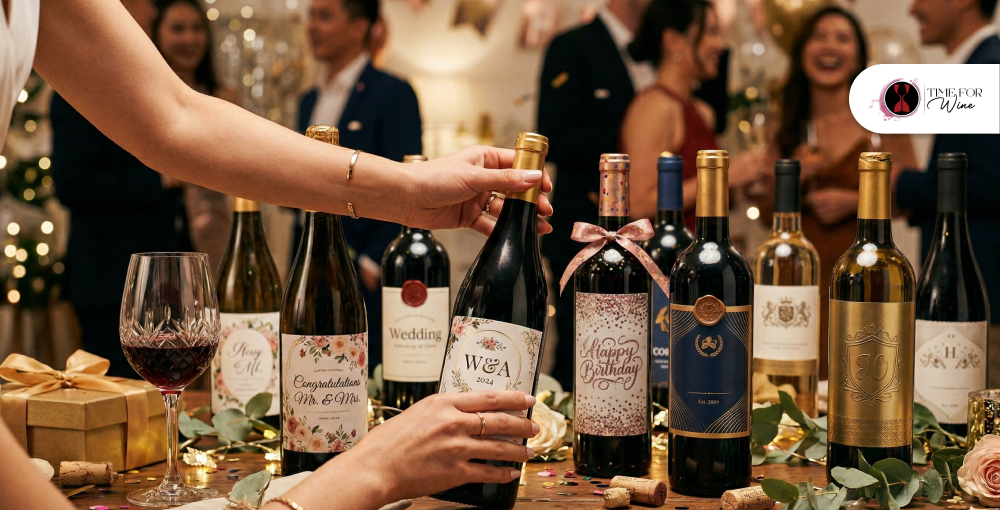 Why Personalized Labels for Wine Bottles Make the Perfect Gift