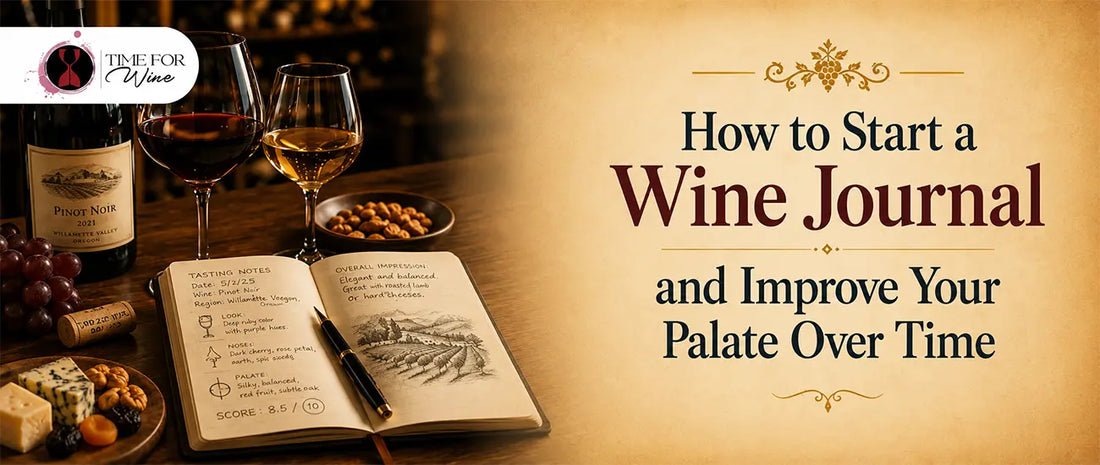 How to Start a Wine Journal and Improve Your Palate Over Time