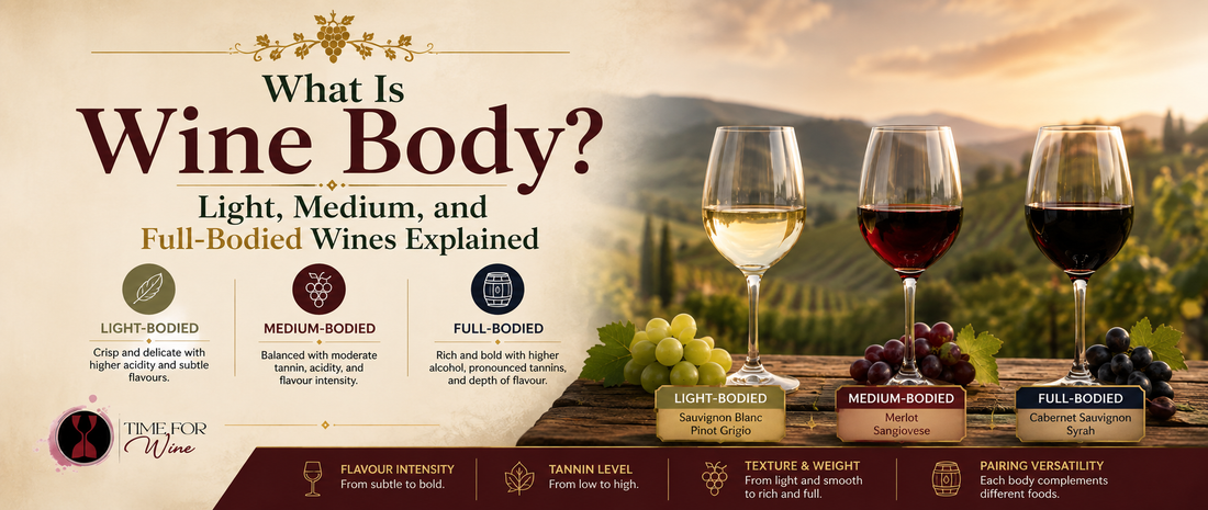 What Is Wine Body? Light, Medium, and Full-Bodied Wines Explained