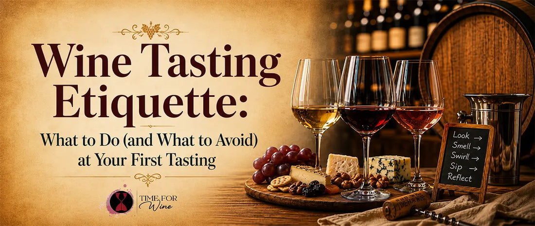 Wine Tasting Etiquette: What to Do (and What to Avoid) at Your First Tasting
