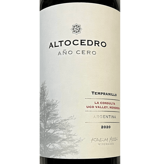 2020 Altocedro Ano Cero Tempranillo