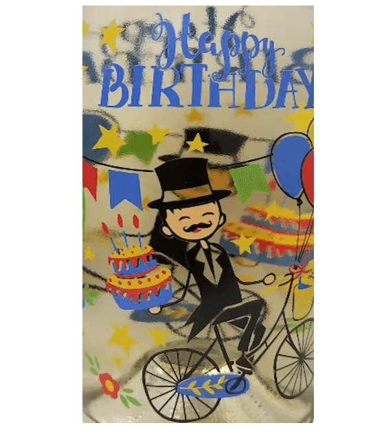 Villa Jolanda MAN Happy Birthday Spumante