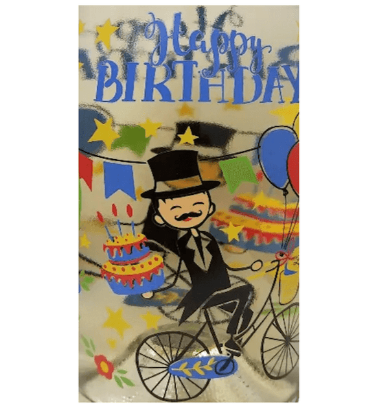 Villa Jolanda MAN Happy Birthday Spumante