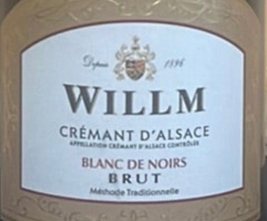 NV  Willm Cremant d'Alsace Blanc de Noirs Brut