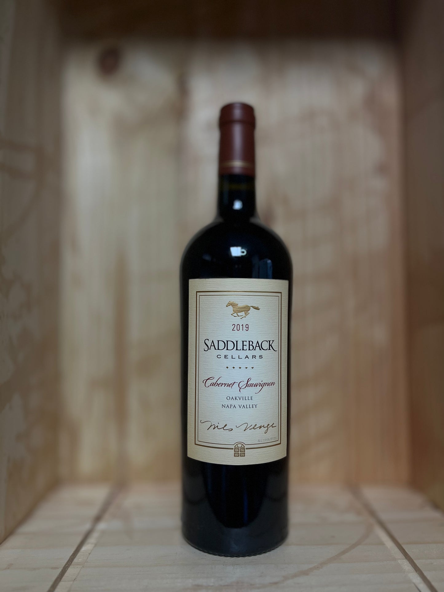 2019  Saddleback Oakville  Cabernet Sauvignon