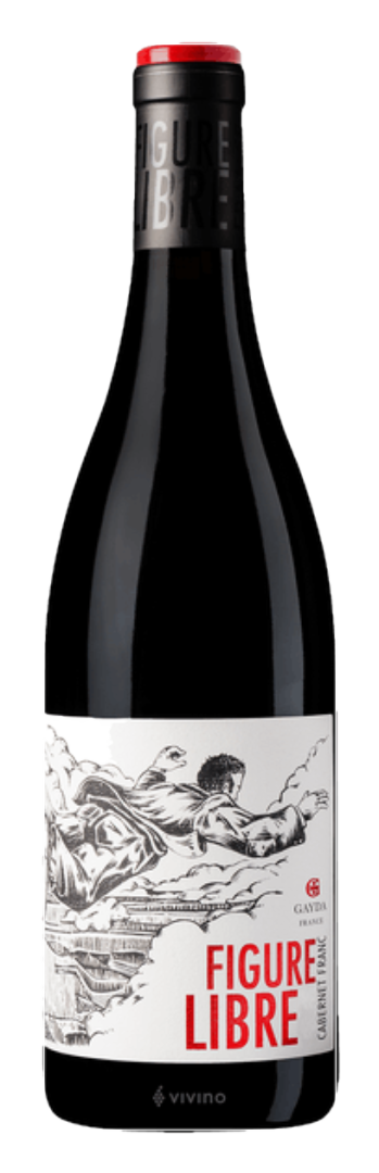 2021  Domaine Gayda Figure Libre Cabernet Franc