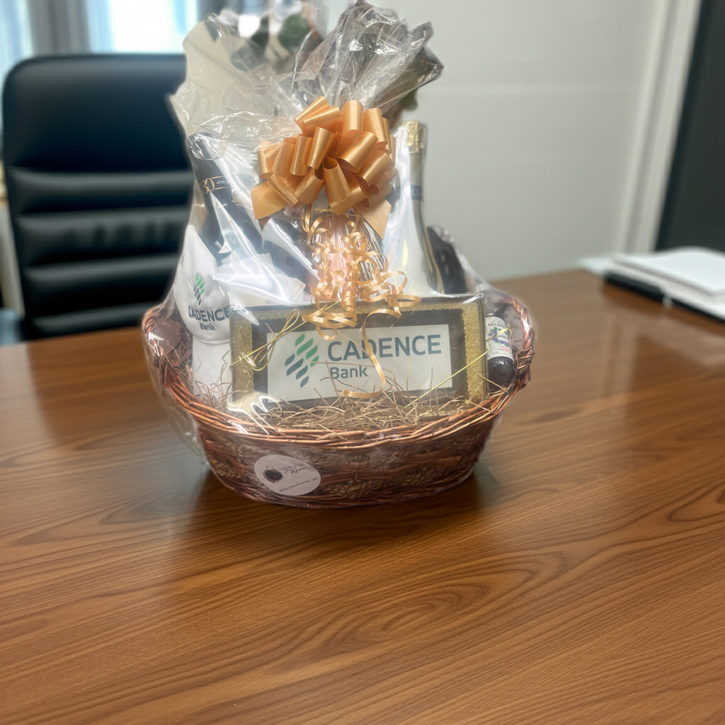 2-Bottle Wine Gift Basket with Chocolate Bar