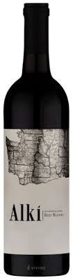 2022  Alki   Red Blend